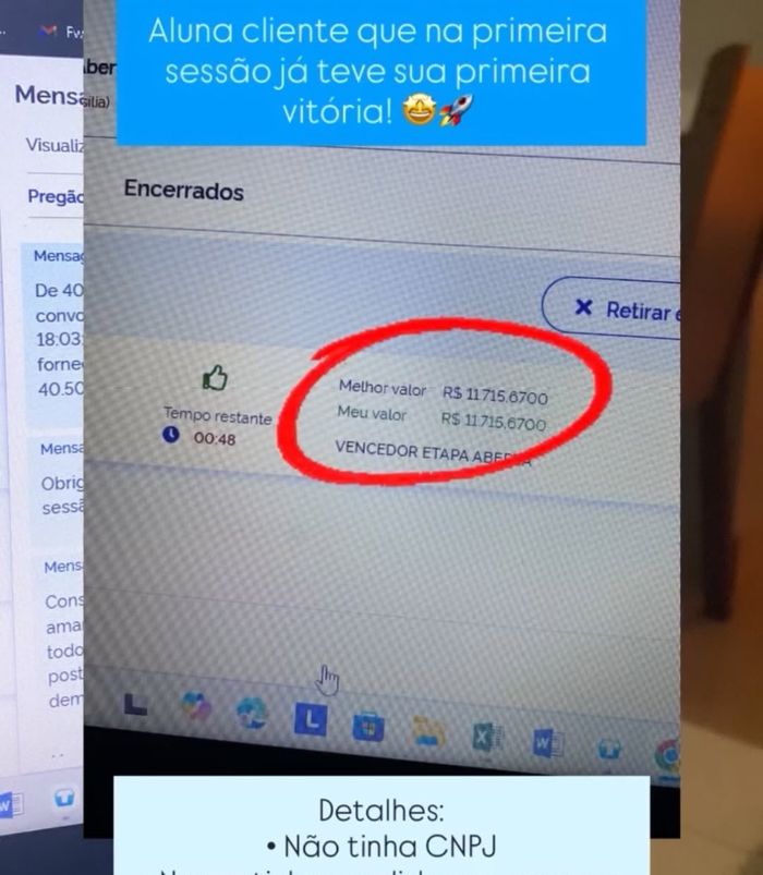 Depoimento de mentorado