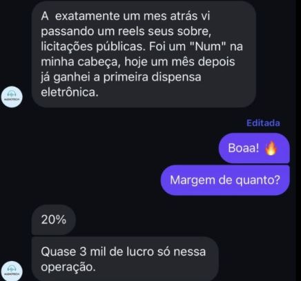 Depoimento de mentorado